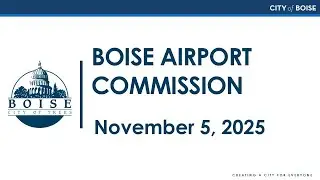 Boise Airport Commission Meeting