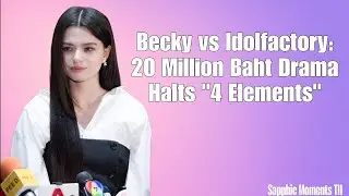 Becky Armstrong on leaving Idolfactory and filming 4 Elements😱 #BNewEraBirthdayConcert #4elements