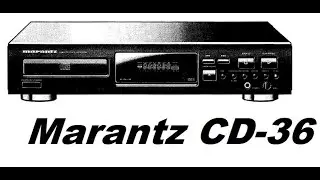 MARANTZ CD-36.Обзор проигрывателя.