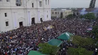 Leoneses celebran la &laquo;Griter&iacute;a Chiquita&raquo; con devoci&oacute;n, cantos y otras tradiciones