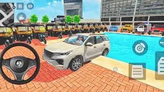 Indian Theft Auto: Franklin Order In Indian Toyota Foutuner And Create drives A Police SUV Game🚓