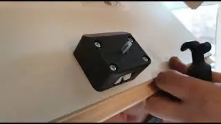 How to fix a fix a faulty timber loft ladder door catch