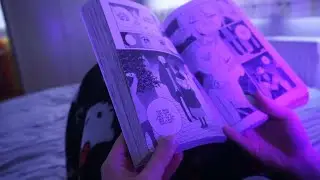 ASMR POV you lay on my shoulder as I read GL Yuri Manga |  paper sounds, whispering, inaudible whisp