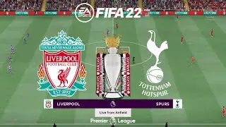 FIFA 22 - Liverpool Vs Tottenham Hotspur at Anfield | Premier League Full Match Gameplay
