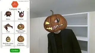 Paparmali 2 - AR Face Tracking Mask Augmentations (Kinect 2)