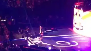 Live intro to AJ Styles vs John Cena