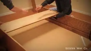 The Bedder Way Co. Vertical Murphy Bed Installation Steps 16 and 17