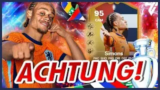 ACHTUNG! Bevor du die SIMONS 95 SBC abschlie&szlig;t! SBC Talk EA FC 24