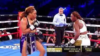 CLARESSA SHIELDS VS FRANCHON CREWS ROUND 3