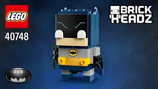 LEGO BrickHeadz Batman Classic TV Series (40748) Alternate Build | Building Instructions | TBB