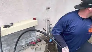 Trenchless water line installation!
