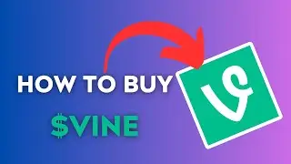 How To BUY $VINE - VINE COIN TOKEN CRYPTO COIN IN 60 SECONDS