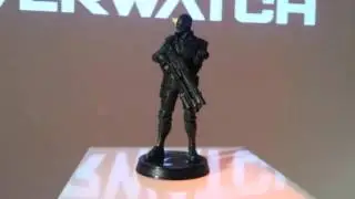 Overwatch Soldier 76 figure first world unpacked