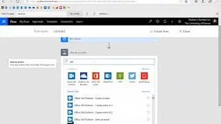 Use Microsoft Flow to create a 