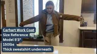 Carhartt Women's Active Jacket | Size Reference | Watch Before Buying