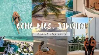 JAMAICA TRAVEL VLOG PT. 1 | jet car, clear kayak, baecation, couples trip 