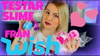 ♡ TESTAR &Auml;NNU MER SLIME FR&Aring;N WISH ♡