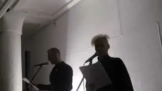 Daniela Seel & SJ Fowler - Berlin Camarade poetry