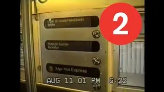 IRT 7th Av/WPR Line R33 (2) timelapse from Flatbush Av to Wakefield 241st Street (8/11/01)