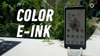 The world's first Color E-ink display smartphone