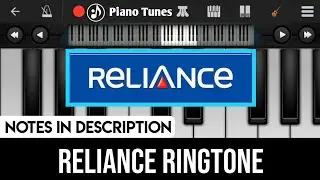Reliance Ringtone | Popular Ringtone | Easy Piano Tutorial | Piano Tunes
