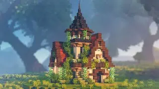 Minecraft ✨🌿 Fantasy Starter House / Tutorial / Mizuno's 16 Craft Resource Pack