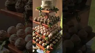 Cupcake tower #cupcake #wedding #dessert #beautiful #love #food #sweet