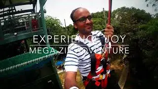 First Zipline at Megazip Adventure Park, Sentosa