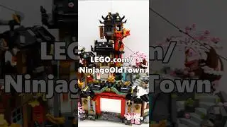#AD LEGO NINJAGO Old Town 15th Anniversary Set Features including Easter Eggs!