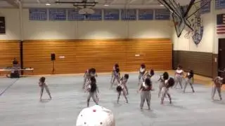 Silver Starlets Dance Team Senior Battle Squad of Washington, DC. Who Run The DMV competition.