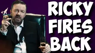 Ricky Gervais responds to woke media | Has Hollywood feeling backlash!