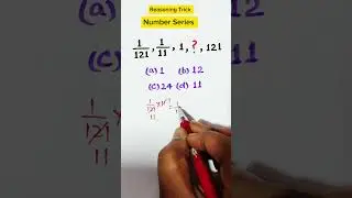 &ldquo;Number Series Reasoning 🔥 | Easy Logic | Exam Special&rdquo; #logicalreasoning #ssc