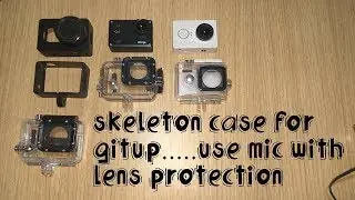 Gitup Git 2 & Skeleton Case of Gopro Hero 3