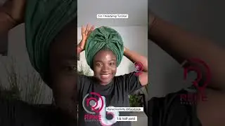 How to Tie Quick & Easy Gele to Beginners (3 in One )#turban #gele #tutorial