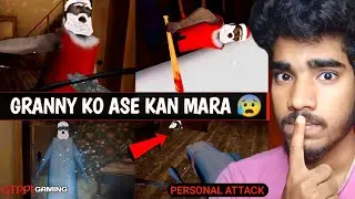 GRANNY KO ASE KAN MARA 😰 GRANNY AND GRANDPA || GRANNY GAME