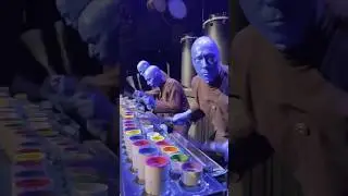 There&rsquo;s no better sound than the Blue Man Group playing PVC pipes 🙏