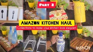AMAZON Finds for Your Kitchen | Kitchen Countertop Organization Ideas | Amazon Kitchen Haul #kitchen