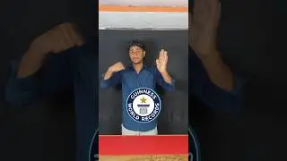 I TRIED TO BREAK A GUINNESS WORLD RECORD #shorts