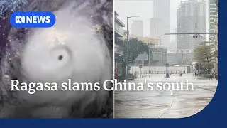 Deadly Super Typhoon Ragasa slams southern China, threatens Vietnam | ABC NEWS