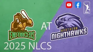 Enforcers vs. Nighthawks | 2025 NLCS 2 | AWA Wiffle Ball