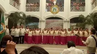 Saluyot, Ta Nagsaway A Pintas Mo performed by the Senior Citizens of Bangued