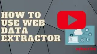 How to use Web data extractor pro | Hindi | 2020