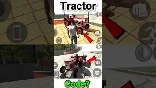 😱Tractor Cheat Code 🚜in Indian Bike Driving 3D l New Update in Indian Bike Driving 3D Game #shorts