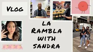 Pinay sa Barcelona with Filipina Italian Vlogger sa La Rambla, Barcelona Spain