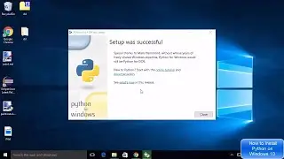 How to Install Python 3.7 In Windows 10 || Latest Tricks 2018
