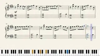 Grand Escape (Weathering With You) [Piano Sheet Music]