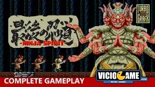 🎮 Ninja Spirit (PC engine) Complete Gameplay