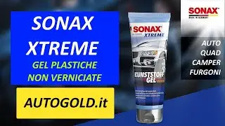 SONAX XTREME GEL 210141 - Restauro fascioni paraurti plastiche esterne auto camper quad