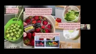 The colors of health and wellness are in the food!!