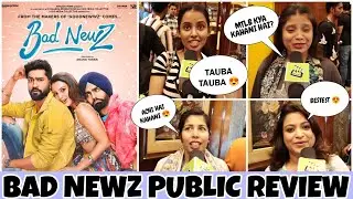 BAD NEWZ  FIRST DAY FIRST SHOW PUBLIC REVIEW | FILM MASALA